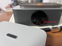 GBTW充电无线加热饭盒免插电免注水大容量usb不插电304内胆保温户外上班学生便携自热消毒电热饭盒 1L 灰色【快充+速热保温+/食品级加厚内胆】 实拍图
