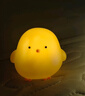 卡通小鸡仔小夜灯高颜值卧室可爱装饰发光玩具儿童生日分享小礼物 小鸡仔/黄色 实拍图