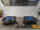 樱花帝王煤气灶双灶具嵌入式家用猛火燃气灶天然气大火力液化气罐装台式炉 【罐装液化气】70%热效鸳鸯猛火定时+变频+不锈钢 实拍图