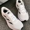 adidas DURAMO RC训练备赛轻盈体测跑鞋男女阿迪达斯官方 白色/黑色   40.5 实拍图