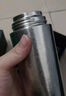 丽贝德商务钛杯保温杯内外纯钛泡茶杯大容量礼盒 皓月银 460ML 实拍图