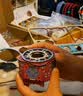 OSKV八音盒Diy手工拼装木质模型机关首饰音乐盒送生日七夕情人节礼物 带灯DIY材料包+音乐【鸟之诗】 实拍图