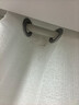 诺罗 伸缩杆免打孔窗帘杆卧室免安装晾衣杆卫生间晾衣架收缩窗帘挂杆 白色  伸缩杆2.1-2.6米 实拍图