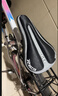 Yayle黑客380适用喜德盛公路车山地自行车坐垫套超软加厚防痛座垫套 黑白-软加厚防痛 实拍图