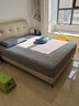 全友家居 头层牛皮真皮床奶油风软包床头主卧室床1.5米双人床 实拍图