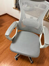 锦汐 电脑椅家用办公椅子靠背人体工学椅学习转椅老板座椅游戏电竞椅 【可后躺】白框灰网 实拍图