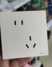 公牛（BULL）开关插座86型暗装墙壁面板5孔USB空调 哑光肤感奶油风 G12米绒白 【斜五孔10A】优先发货 实拍图