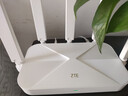 中兴（ZTE）巡天 AX3000满血WIFI6千兆无线家用路由器 自研双核主芯片 5G双频穿墙王wifi路由 Mesh 3000M速率 实拍图