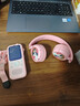onanoff儿童蓝牙耳机高品质头戴式益智玩具有线无线双模式 学生听音乐英语网课学习性价比款 POPFUN粉色 实拍图