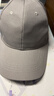 黛米安妮莎 帽子男韩版潮流棒球帽情侣款纯色春夏季遮阳帽女户外休闲鸭舌帽 灰色 均码可调节 实拍图