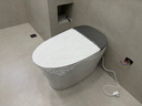 恒洁（HEGII）智能马桶一体机 不限水压带水箱虹吸式座圈加热抗菌智能坐便器 【舒沐洗重磅升级】绅士冲H5Ultra(Max) 305/300mm （适用290-390mm） 实拍图