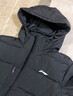 李宁防泼水科技长羽绒服男秋冬季舒适保暖休闲连帽运动外套AYMV771 实拍图
