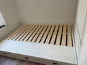 牧菲亚榻榻米无床头床排骨架床架小户型定制床 实木床架+抽屉 1.5米*2.0米 实拍图