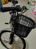 凤凰（Phoenix）自行车男女款式复古普通勤新型省力上班代步轻便变速家用老式单车 钢架深灰【定位24速】26寸焊特 实拍图