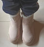 Dickies女士雪地靴女靴冬季加绒加厚短靴保暖棉鞋靴子 米色 36  实拍图