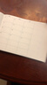 MUJIPVC封面月周记笔记本/2025年12月开始 本子 日记本 记事本 日程本 88张/灰白色/B6横款 实拍图