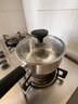 苏泊尔（SUPOR）奶锅泡面锅304不锈钢宝宝辅食锅汤锅热牛奶小奶锅电磁炉燃气通用 实拍图