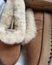UGG秋季女士茸茸毛鞋领厚底懒人毛毛鞋 1166733CHE|栗色 38 实拍图