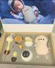 澳贝（auby）新生儿见面礼婴儿玩具高档礼盒安抚摇铃实用品0-1岁周岁满月礼物 实拍图