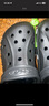 卡骆驰（CROCS）洞洞鞋贝雅男鞋女鞋轻便耐磨一脚蹬拖鞋休闲鞋|10126 黑色-001 41 /42(260mm) 实拍图