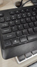 AOC KM160键盘鼠标套装 有线键鼠套装 全尺寸商务办公 防泼溅 笔记本电脑键盘 黑色 实拍图