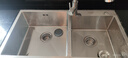华帝（VATTI）水槽厨房洗菜盆一体盆 洗碗大双槽水池盆304不锈钢台下盆092210A 实拍图