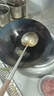 荣事达（Royalstar）章丘手工锻打铁锅圆底老式炒锅无涂层不粘炒菜锅燃气灶无盖34cm 实拍图