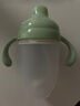 爱咔威（igroway）硅胶鸭嘴杯IKV婴幼儿水杯吸管杯4个月大宝宝开学学饮杯 240ml 绿 实拍图