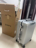 网易严选3.0升级铝框小金刚PC拉杆箱商务行李箱旅行箱太空银*磨砂20英寸 实拍图