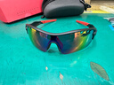 马孔多（macondo）破风款太阳镜 户外运动马拉松跑步眼镜 偏光镜片 极光紫 均码 实拍图