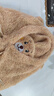 冬季多功能可爱小熊口罩一体帽女青年学生冬骑车保暖防风护耳帽子 米色【活动款】 均码 实拍图