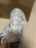 斐乐（FILA）官方女鞋老爹鞋运动鞋杨幂同款夏新款蕨草鞋休闲鞋 磨菇灰色/白中白-OB 37.5 实拍图