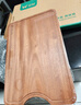 双枪乌金檀木整木菜板 百年龄砧板家用切菜案板抗菌实木菜板45*30*2.5 实拍图