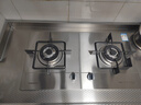光芒（GOMON）GM802A燃气灶4.5KW大火力不锈钢面板台式嵌入两用家用双灶头一级能效 天然气 实拍图