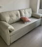 芝华仕（CHEERS）布艺沙发床一体两用客厅2025小户型芝华士6305白大三储物 实拍图