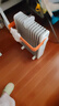 美的（Midea）油汀取暖器油丁电暖器家用电暖气片电热器暖气加热器卧室客厅大面积速热安全防烫烘衣 【高效速热 口碑推荐】HYW22KRB 实拍图