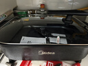 美的（Midea）火锅专用锅 电火锅 烤鱼锅6分钟速沸电锅一体多功能锅电煮锅火锅锅 8L大容量 HGE383051 实拍图