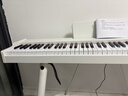 贝琪（Betsy）B351电钢琴88键重锤成人儿童电子钢琴家用练习初学者专业考级钢琴 B351-重力度88键木纹白 实拍图