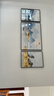 诗六艺家饰客厅装饰画北欧现代简约沙发背景墙挂画三联画大气轻奢壁画晶瓷画 背靠金山（铝合金外框） 晶瓷画左右50*70+中间100*70亮面 实拍图