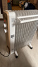 美的（Midea）【金缕衣】取暖器家用/电暖器/电暖气/加湿烘衣/13片全屋取暖器/电热油汀取暖器NY2213-18GW 实拍图