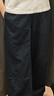 优衣库女装麻混纺松紧长裤/休闲裤473791 69 藏青色 M /160/66A 实拍图