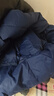 波司登（BOSIDENG）25新款轻薄羽绒服男女儿童5A抗菌90绒百搭休闲内搭短款经典马甲 经典藏青5686囤货拍大 150 /72 约 140-150cm 36kg 实拍图