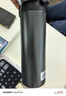 乐扣乐扣（LOCK&LOCK）憧憬弹跳保温杯316不锈钢保温商务便携水杯子450ML黑色情人节礼物 实拍图