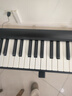 特伦斯电子琴88键折叠琴成人儿童初学电钢键盘教学乐器V10便携钢琴 典雅黑+原装琴包+Z型琴架 实拍图