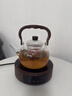 悦天涯煮茶壶电陶炉套装家用小型烧水器大容量保温玻璃提梁养生茶壶 1L听澜壶+木色电陶炉 实拍图