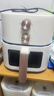 美的（Midea）空气炸锅可视大视窗 家用免翻面经典旋钮 烤箱蒸烤炸一体多功能 实用大容量5.3L 金属腔体KZE538J5 实拍图