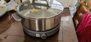 美的（Midea）0涂层电火锅不锈钢超薄速沸火锅专用锅分体可拆电热锅多功能锅6.5L电煮锅多用途锅HGS30G1 实拍图