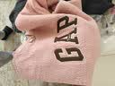 GAP男女装仿羊羔绒贴布绣抓绒卫衣套头上衣609065 粉色 M (170/92A)亚洲尺码【偏大,建议拍小一码】 实拍图