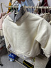 巴拉巴拉童装儿童卫衣男童女童加绒高领打底上衣秋冬装假两件内搭 奶白10501 110 cm 实拍图