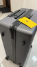地平线8号（LEVEL8）行李箱密码拉杆箱男女托运大容量万向轮学生旅行者PC箱 24英寸灰 实拍图